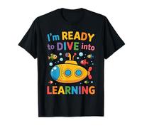 I'm Ready to Dive Into Learning Motivation Étudiant - T-Shirt
