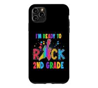 I'm Ready to Rock 2nd Grade Guitar Back to School Coque pour iPhone 11 Pro Max