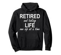Im Retired and Taking Life One Sip at a Time Retirement Wine Sweat à Capuche