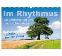 Im Rhythmus der Jahreszeiten und des Kirchenjahres (Wandkalender 2026 DIN A3 quer), CALVENDO Monatskalender: Baumfotos mit Kurztexten zum Thema Stehen wie ein Baum