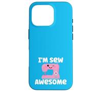 I'm Sew Awesome Funny Pun Machine à Coudre Kawaii Coque pour iPhone 16 Pro
