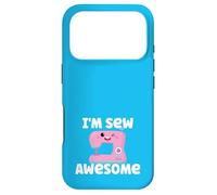 I'm Sew Awesome Funny Pun Machine à Coudre Kawaii Coque pour iPhone 17 Pro