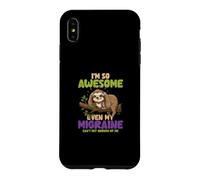 Im So Awesome Even My Migraines Can Get Enough of Me Coque pour iPhone XS Max