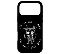 I'm So Bad I Make The Devil Look Good Mischievous Demon Coque pour iPhone 17 Pro Max