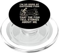 I'm So Good at Catching Fish - Pêcheur Amusant PopSockets PopGrip pour MagSafe