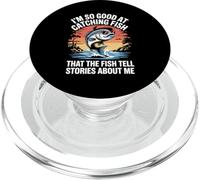 I'm So Good At Fishing - Cute I'm Legendary Fisherman Humour PopSockets PopGrip pour MagSafe