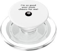 I'm So Good Funny Pool Billard PopSockets PopGrip pour MagSafe