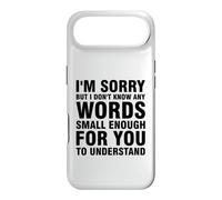 I'm Sorry But I Don't Know Any Words Enough Small Coque pour iPhone Air