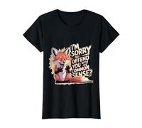 I'm Sorry Did I Offend You with My Common Sense - T-Shirt Graphique avec Valeur