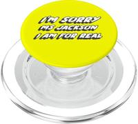 I'm Sorry Ms Jackson I Am for Real | Music 2000's PopSockets PopGrip pour MagSafe