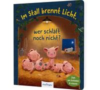 Im Stall brennt Licht, wer schläft noch nicht?: Mit Verwandlungsseiten - ideal als Einschlafhilfe für Kinder ab 2 Jahren