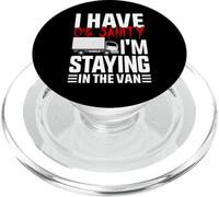 I'm Staying in Tha Van Funny Phasmophobia Gamer Women Men PopSockets PopGrip pour MagSafe