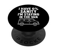 I'm Staying in Tha Van Phasmophobia Funny Gamer Men PopSockets PopGrip Adhésif