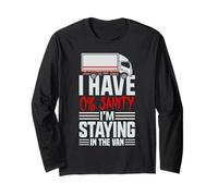 I'm Staying in Tha Van Phasmophobia Funny Gamer Women Men Manche Longue