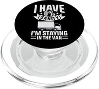 I'm Staying in Tha Van Phasmophobia Gamer Man Women PopSockets PopGrip pour MagSafe
