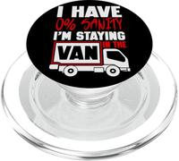 I'm Staying in Tha Van Phasmophobia Gamer Men PopSockets PopGrip pour MagSafe
