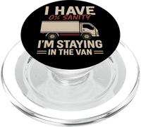 I'm Staying in Tha Van Vintage Phasmophobia Man Women PopSockets PopGrip pour MagSafe