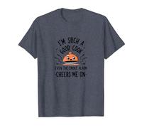 Im Such A Good Cook Détecteur de fumée Amusant T-Shirt, Homme, Bleu Chiné, 5XL