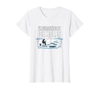 I'm Surrounded by Ice Holes Pêcheur drôle pêche sur Glace T-Shirt Graphique avec Valeur