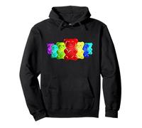 I'm Sweet Eat Me Cool Colorful Gummy Bear Candy Illustration Sweat à Capuche