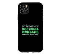 I'm That Legendary Regional Manager Rôles managériaux Amusants Coque pour iPhone 11 Pro Max