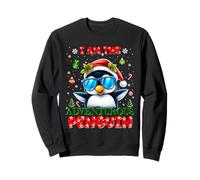 I'm The Adventurous Penguin Christmas Outfit Funny Xmas Sweatshirt