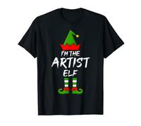 I'm The Artist Elf Figurine lutin de Noël T-Shirt