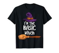 I'm The Basic Witch Costume de Groupe Assorti pour Halloween T-Shirt
