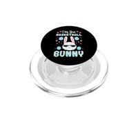 I'm The Basketball Bunny Floral Matching Family Easter PopSockets PopGrip pour MagSafe