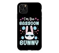 I'm The Bassoon Bunny Floral Matching Family Lapin de Pâques Coque pour iPhone 11 Pro Max