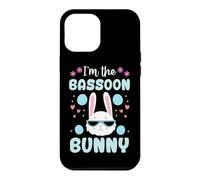 I'm The Bassoon Bunny Floral Matching Family Lapin de Pâques Coque pour iPhone 12 Pro Max