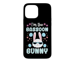 I'm The Bassoon Bunny Floral Matching Family Lapin de Pâques Coque pour iPhone 13 Pro Max