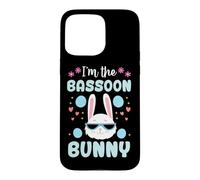 I'm The Bassoon Bunny Floral Matching Family Lapin de Pâques Coque pour iPhone 15 Pro Max