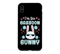 I'm The Bassoon Bunny Floral Matching Family Lapin de Pâques Coque pour iPhone XS Max