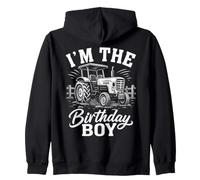 I'm The Birthday Boy Farm Tractor Party Sweat à Capuche