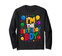 I'm The Birthday Boy Master Builder Briques de Construction Manche Longue