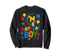 I'm The Birthday Boy Master Builder Briques de Construction Sweatshirt