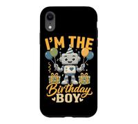 I'm The Birthday Boy Robot Robotics Birthday Coque pour iPhone XR