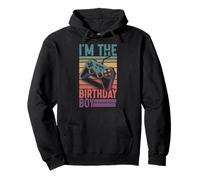 I'm The Birthday Boy Vintage Gamer Anniversaire Assorti Sweat à Capuche