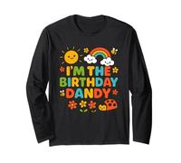 I'm The Birthday Dandy. Funny Kids Cute Manche Longue