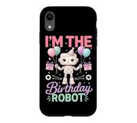 Im The Birthday Robot Robotics Fête d'anniversaire Coque pour iPhone XR