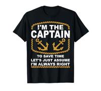 I'm The Boat Captain Boating Sailor Ponton T-Shirt