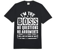 I'm The Boss, we Just Make Things My Way Comfort Colors Adult Heavyweight T-Shirt