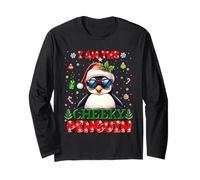 I'm The Cheeky Penguin Christmas Outfit Funny Xmas Manche Longue