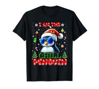 I'm The Chill Penguin Christmas Outfit Funny Xmas T-Shirt