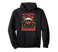 I'm The Chill Reindeer Christmas Outfit Funny Xmas Sweat à Capuche