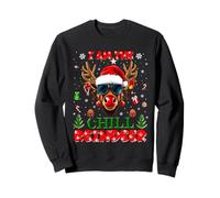 I'm The Chill Reindeer Christmas Outfit Funny Xmas Sweatshirt