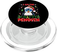 I'm The Crafty Penguin Christmas Outfit Funny Xmas PopSockets PopGrip pour MagSafe