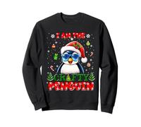 I'm The Crafty Penguin Christmas Outfit Funny Xmas Sweatshirt