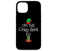 I'm The Crazy Aunt Elf Groupe familial assorti de Noël Coque pour iPhone 13